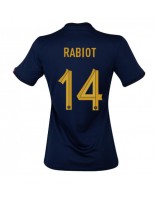 Francie Adrien Rabiot #14 Domácí Dres pro Dámské MS 2022 Krátký Rukáv